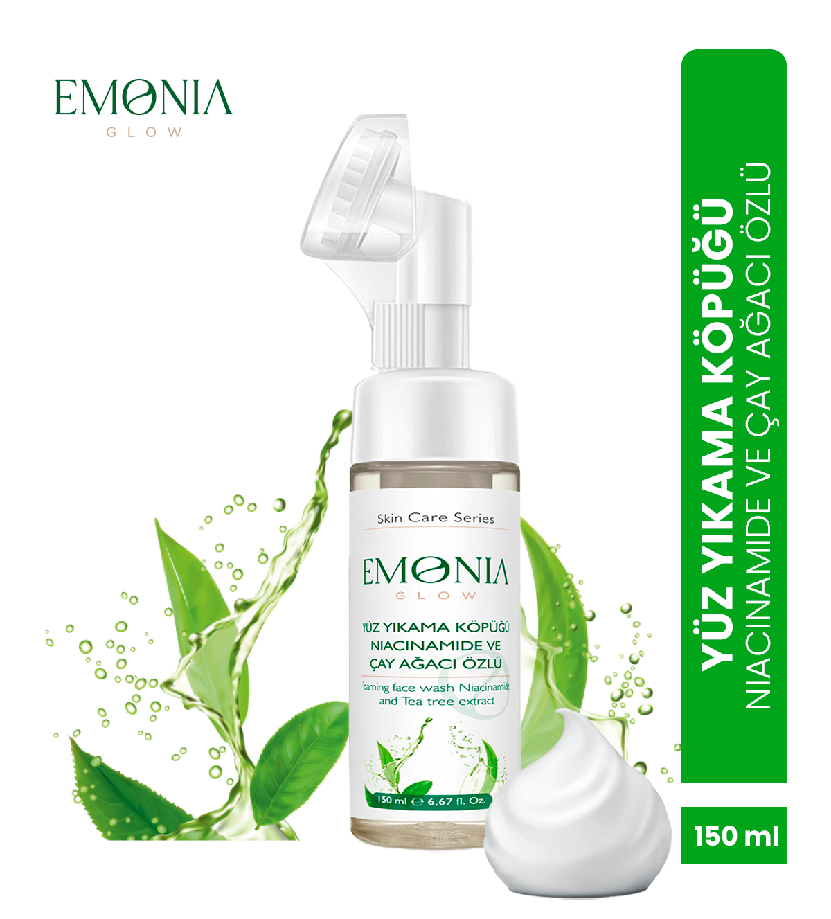 EMONİA GLOW Yüz Yıkama Köpüğü